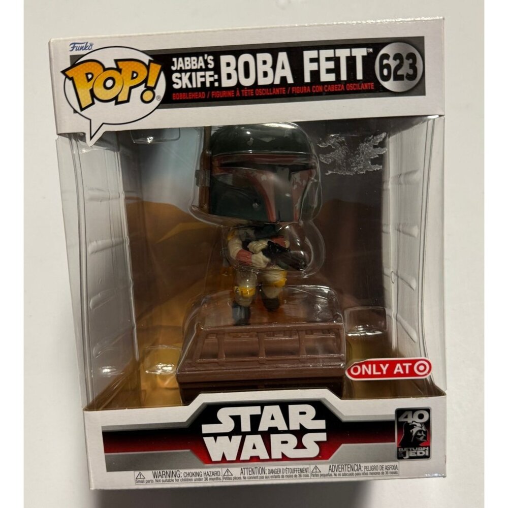 Funko POP! Return of The Jedi Jabba’s Skiff Boba Fett Vinyl Figure Collectible